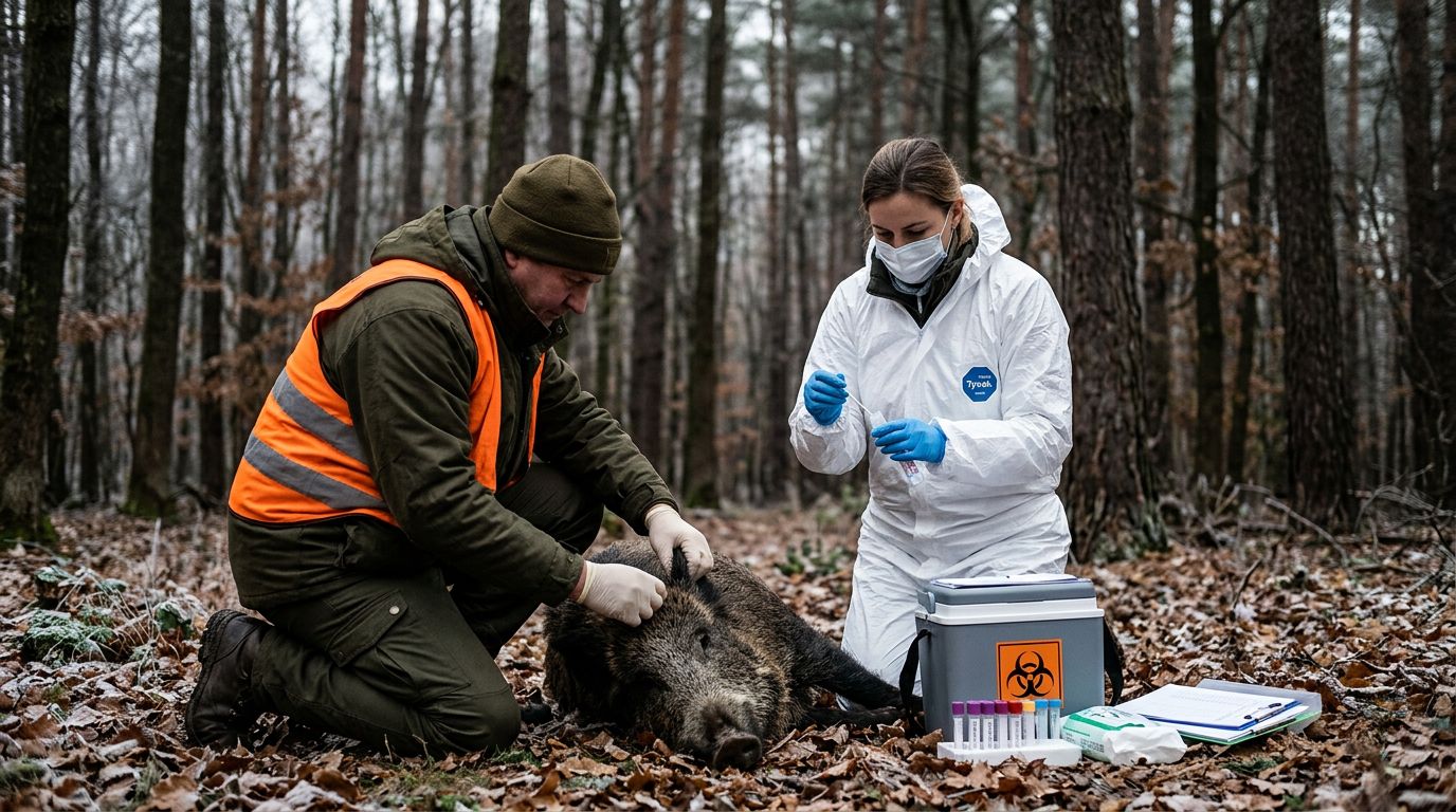 Choroby od zwierzyny 2026 – ASF, włośnica, borelioza, wścieklizna
