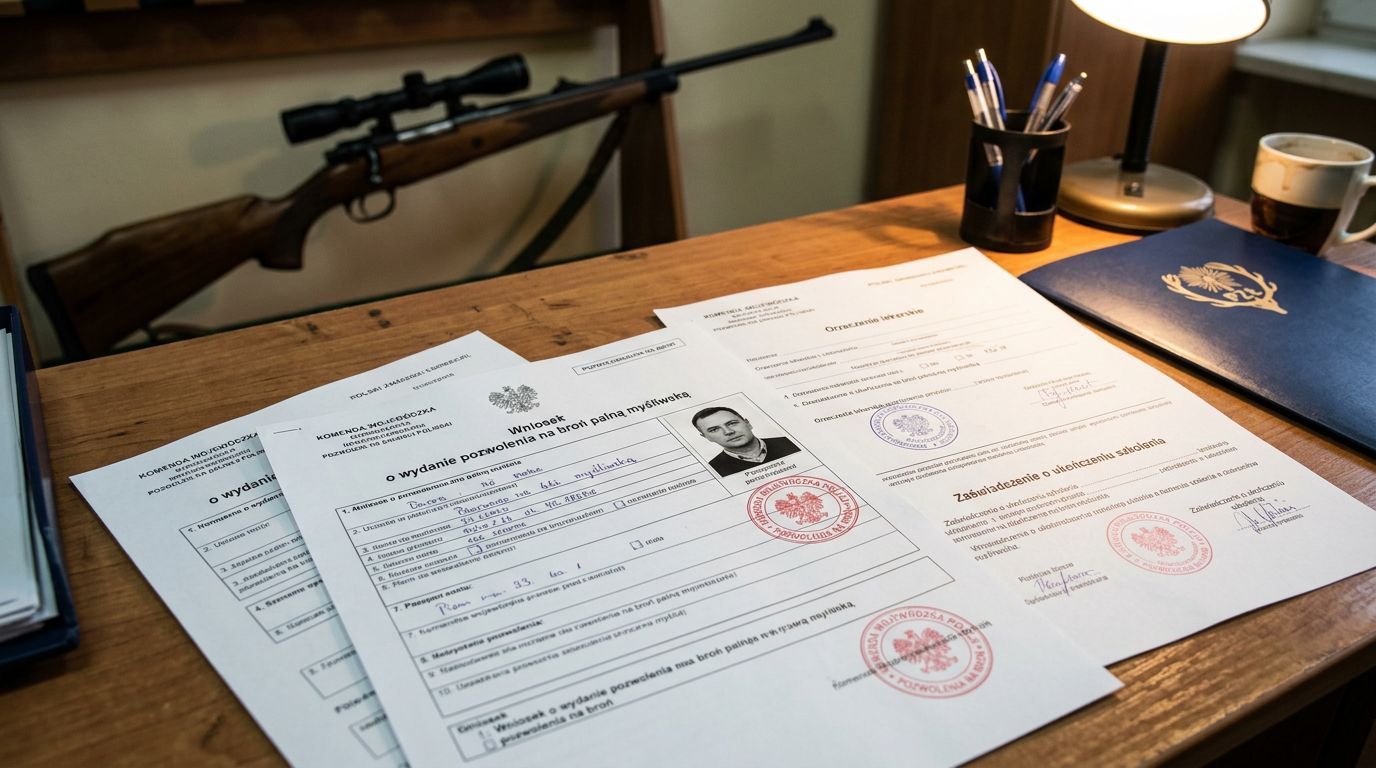 Pozwolenie na broń myśliwską – pełna procedura krok po kroku w 2026